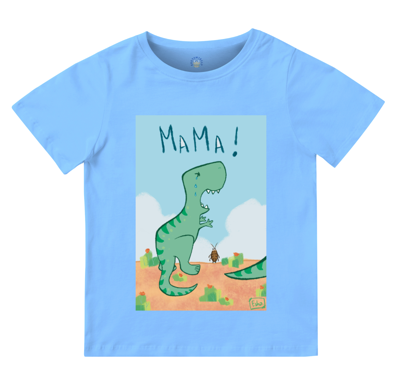 Baby T-rex (Sky Blue)